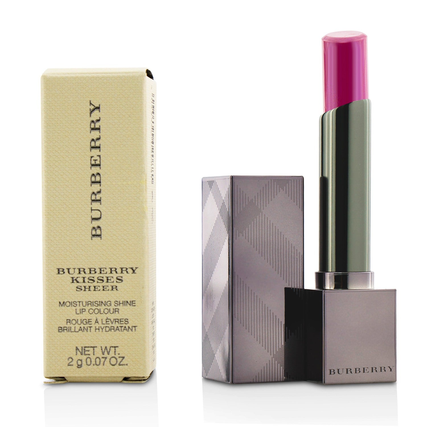 Burberry/バーバリー+バーバリー キス シアー モイスチャライジング シャイン リップ カラー+2g/0.07oz+# No. 289 Boysenberry ボイゼンベリー ブランドコスメ